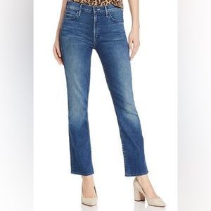 MOTHER Straight Leg Jeans in Lure Me In size 31